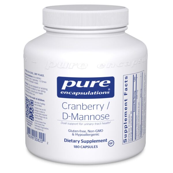 Cranberry/d-Mannose 180's